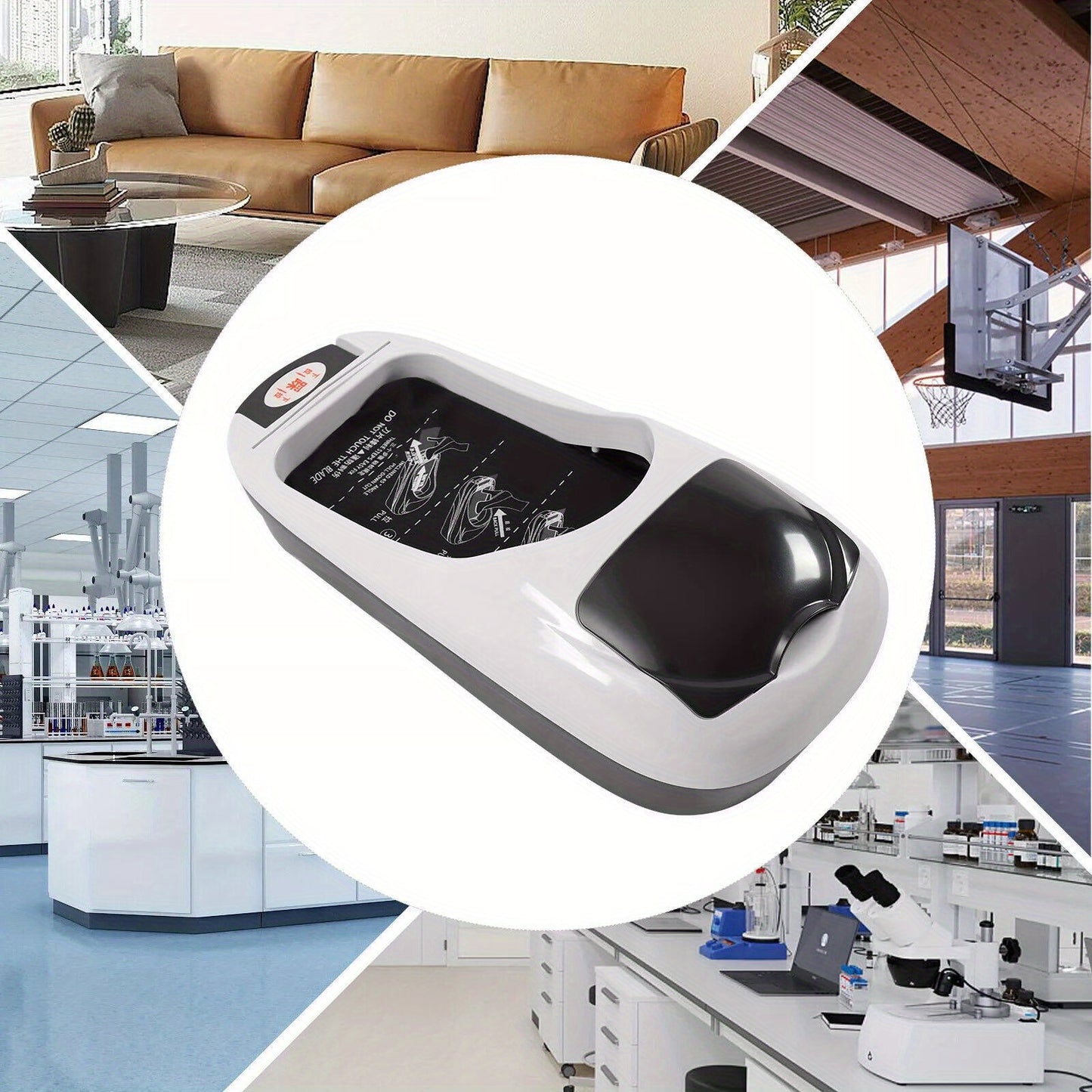 Durable Disposable Shoe Cover Dispenser: Ideal for Homes, Hotels, and Offices, Automatic Shoe Cover Machine with 3 Rolls