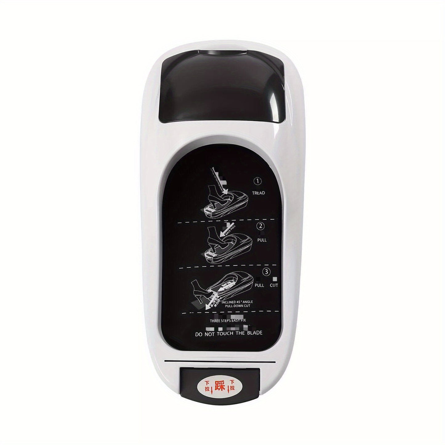 Durable Disposable Shoe Cover Dispenser: Ideal for Homes, Hotels, and Offices, Automatic Shoe Cover Machine with 3 Rolls