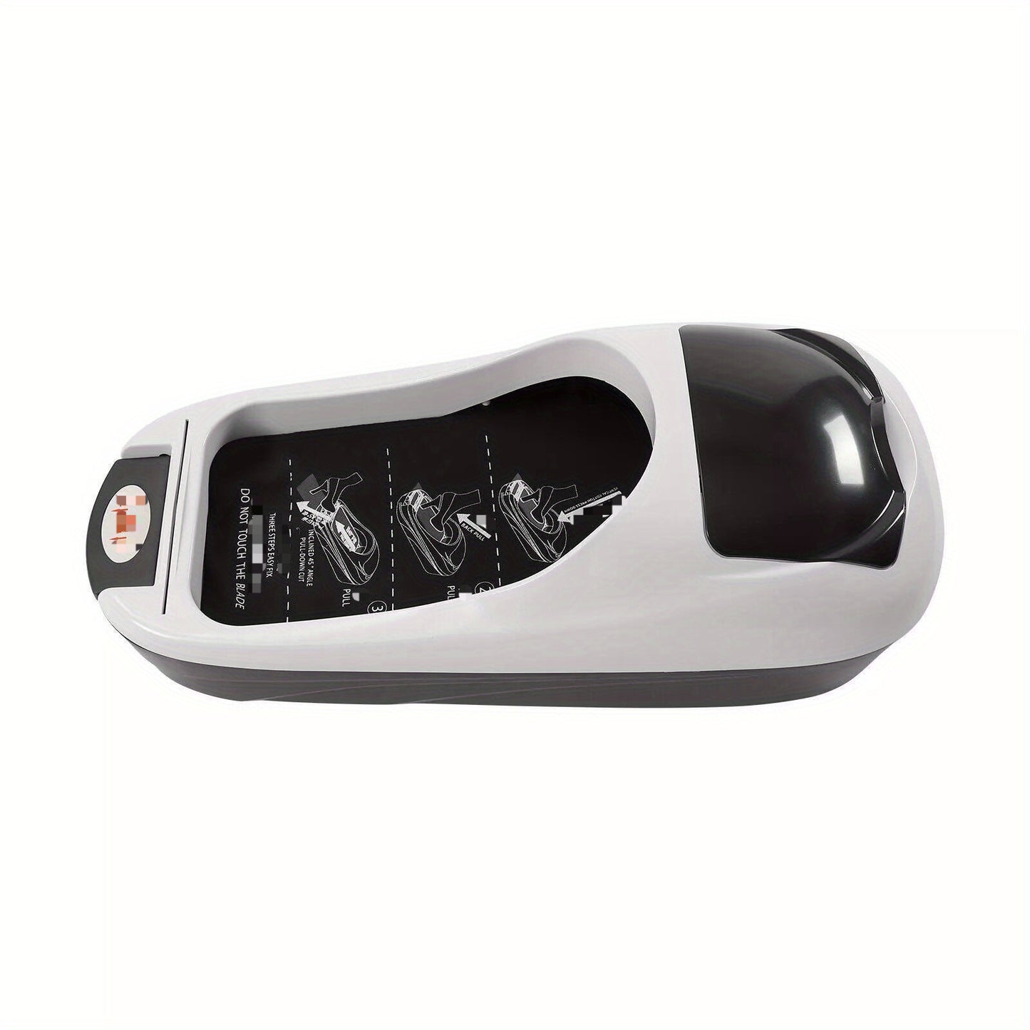 Durable Disposable Shoe Cover Dispenser: Ideal for Homes, Hotels, and Offices, Automatic Shoe Cover Machine with 3 Rolls