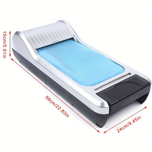 Automatic Shoe Cover Dispenser Machine with 600 Disposable Shoe Films, Fit Homes, Gatherings, Hotels, Real Estate, Hospitals, Etc